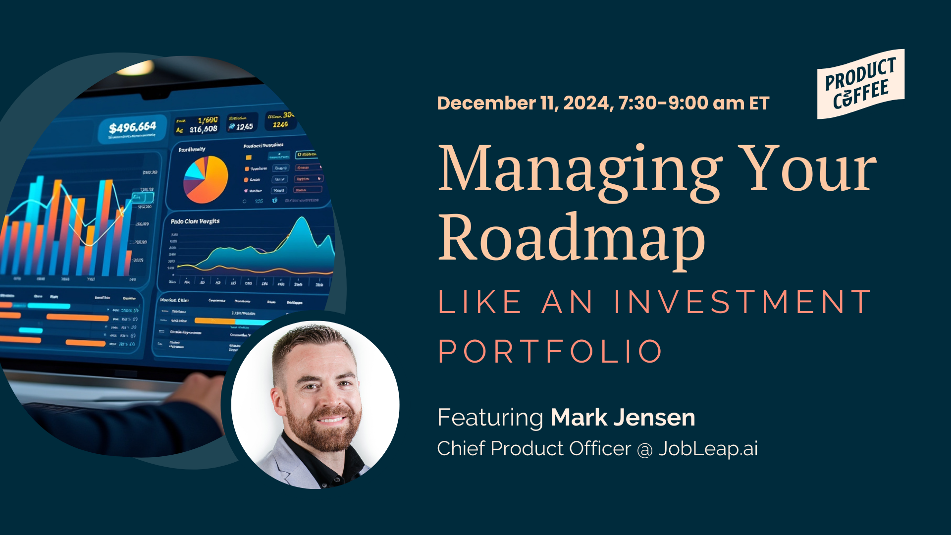 Product Management Event - Managing Your Roadmap Like an Investment Portfolio - Treat your roadmap like an investment portfolio! Learn to prioritize with ROI, align strategy with business outcomes, and partner with Finance.