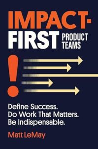 Impact First Product Teams book cover